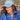 CAPPELLO CON VISIERA IN COTONE DENIM CON SCRITTA RICAMATA - UNISEX